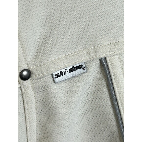 Ski-Doo SOFTSHELL Fleece Snowmobile Jacket BRP Off White Women's Sz. XL Coat ski - Picture 7 of 16